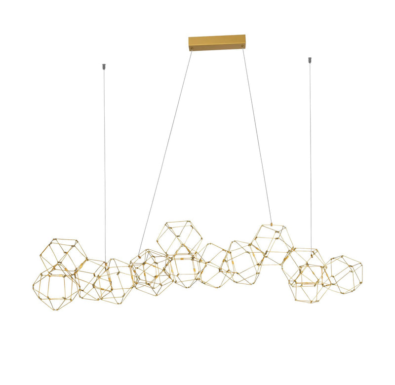 Suspension luminaire | Nebula Dorée