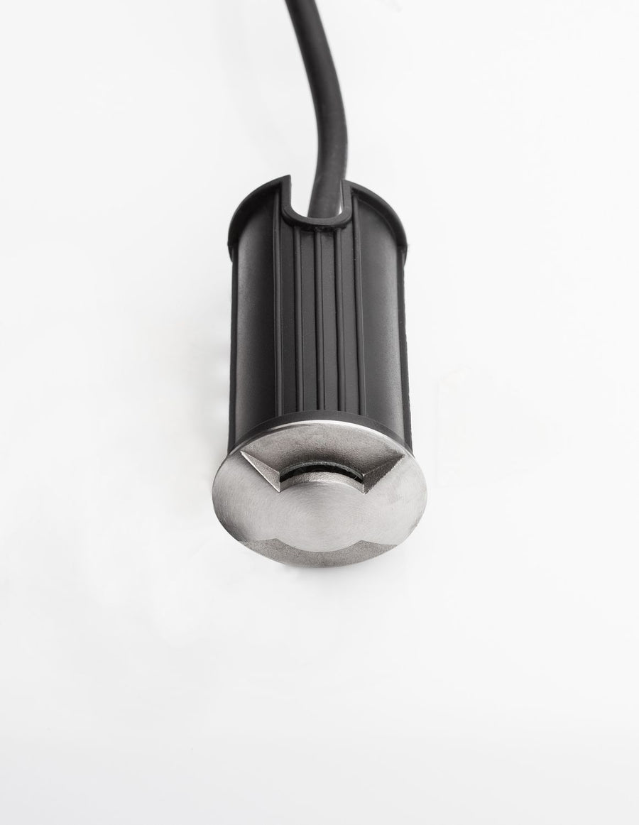 Luminaire extérieur Bang nickel, H 9 cm (9203112)