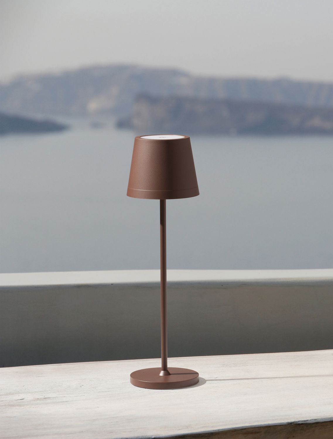 Lampe extérieure Seina marron