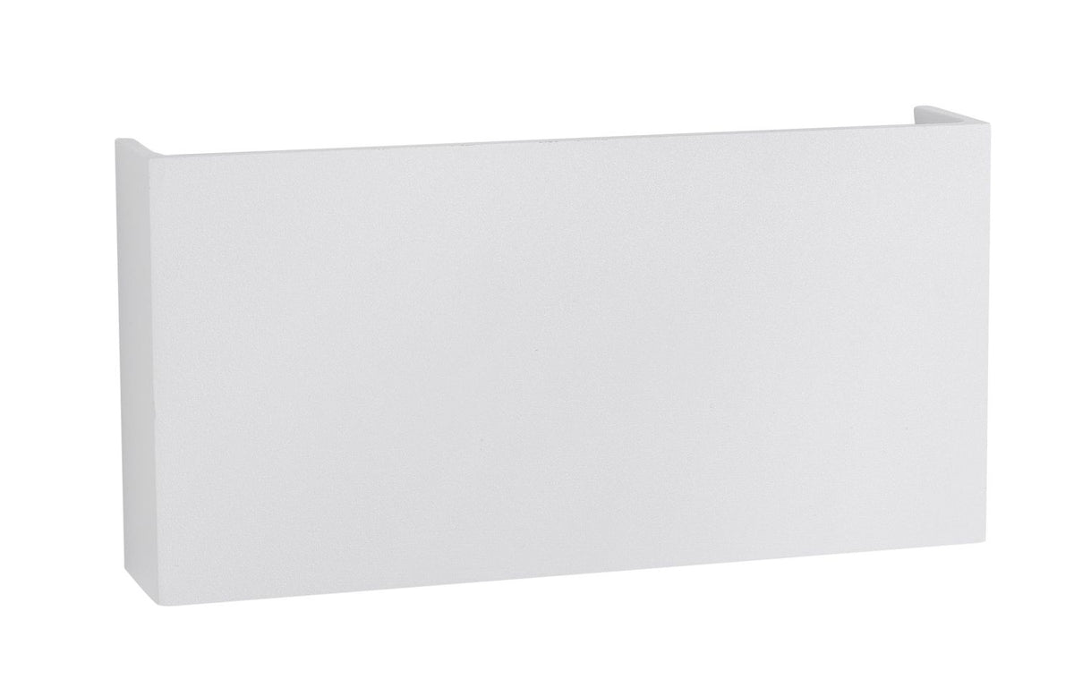 Applique extérieure Mile blanche, verre (9262111)