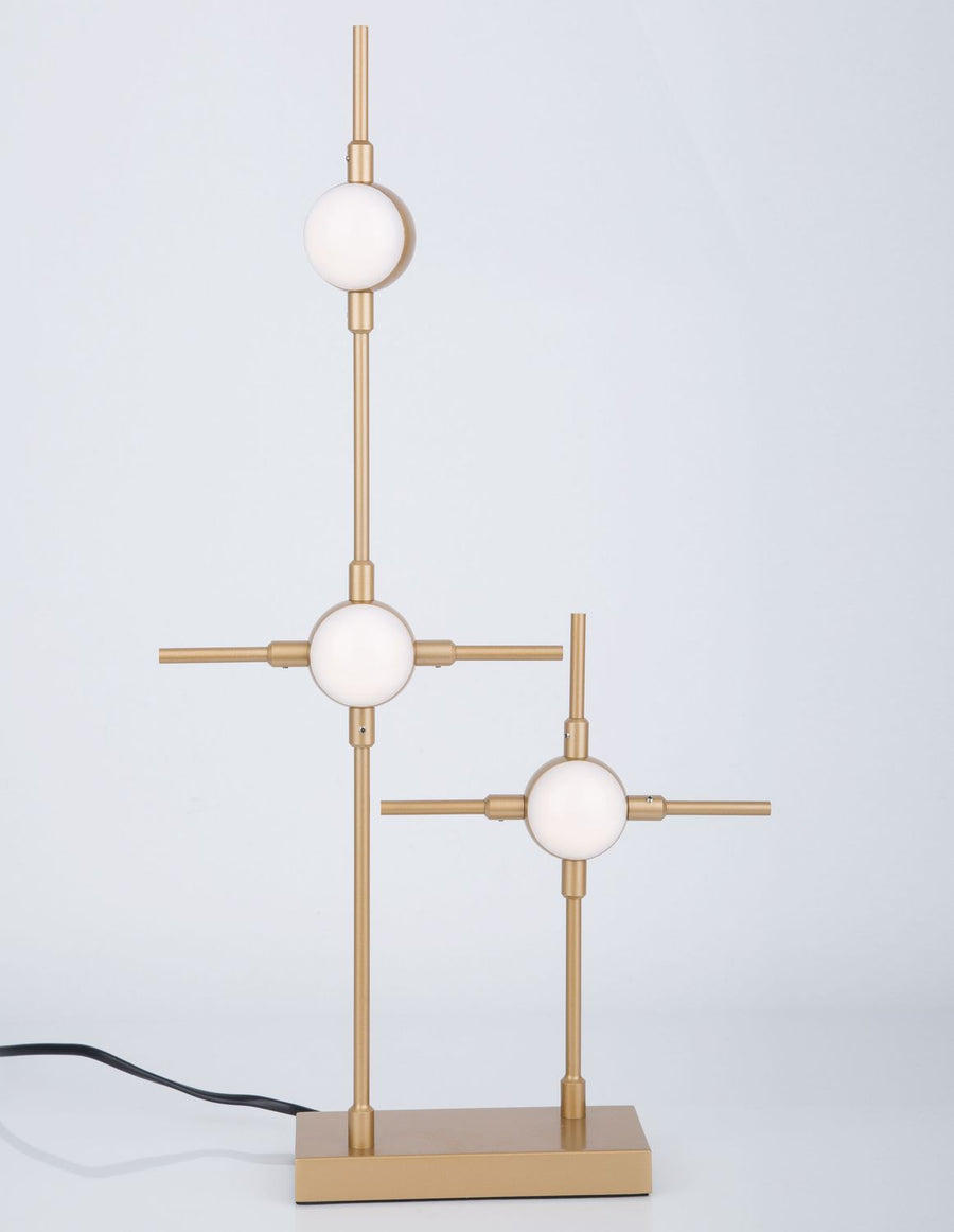 Lampe à poser Atomo dorée (9280673)