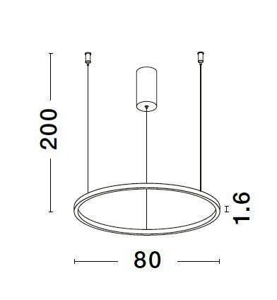 Suspension Tarquin blanche (9345604)
