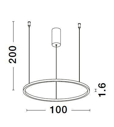Suspension Tarquin noire (9345609)