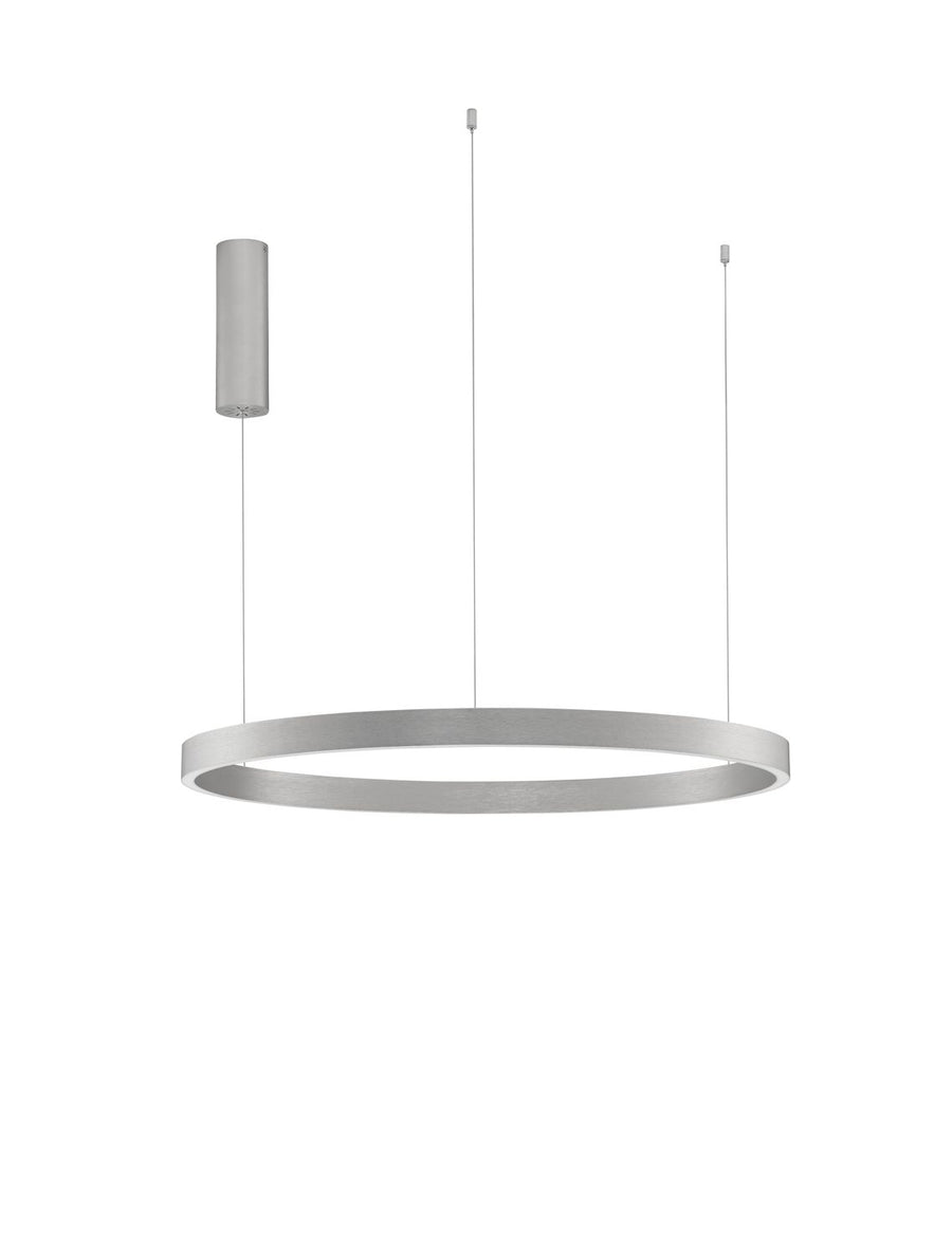 Suspension Elowen argentée, H 150 cm (9345666)