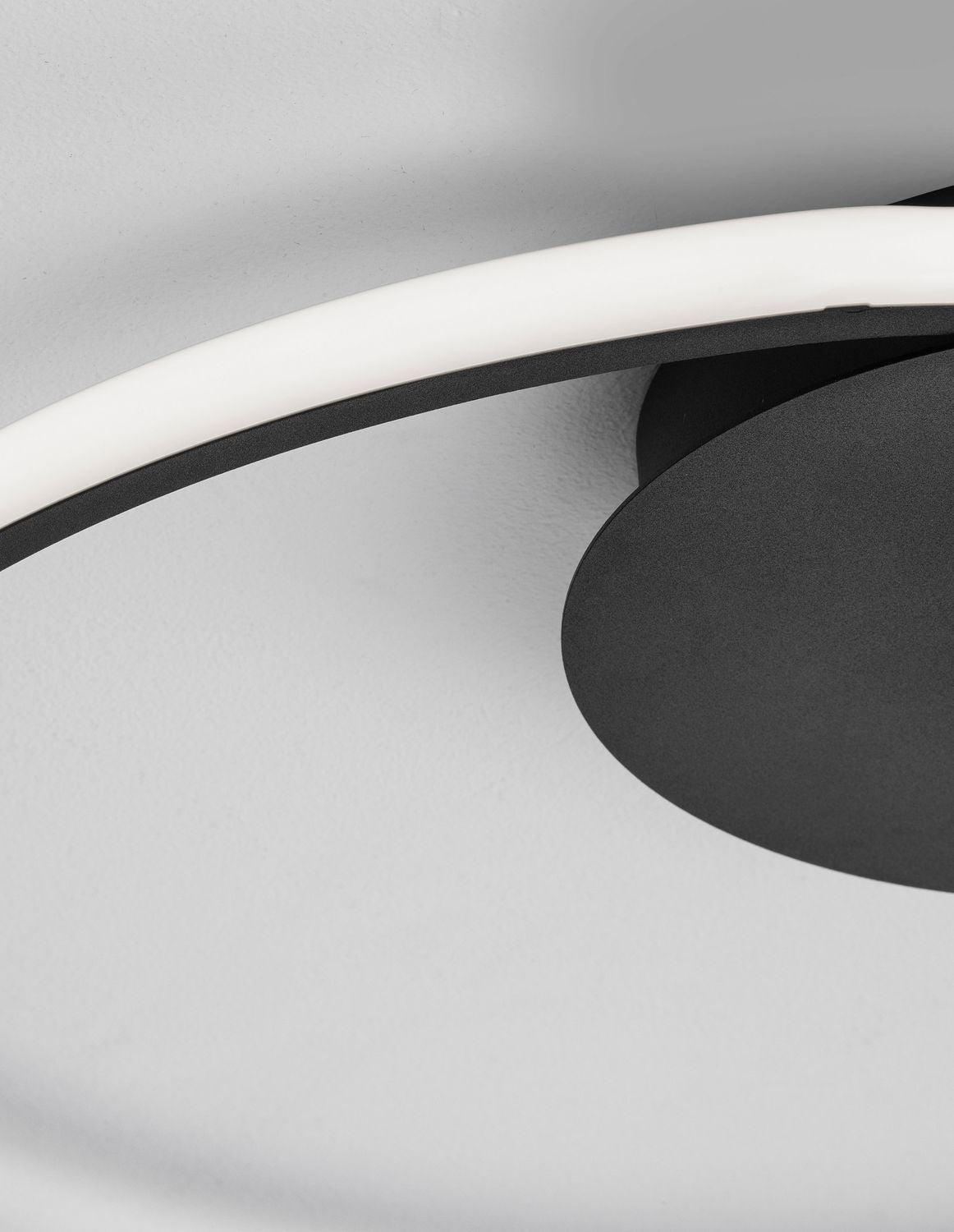Plafonnier Fuline noir