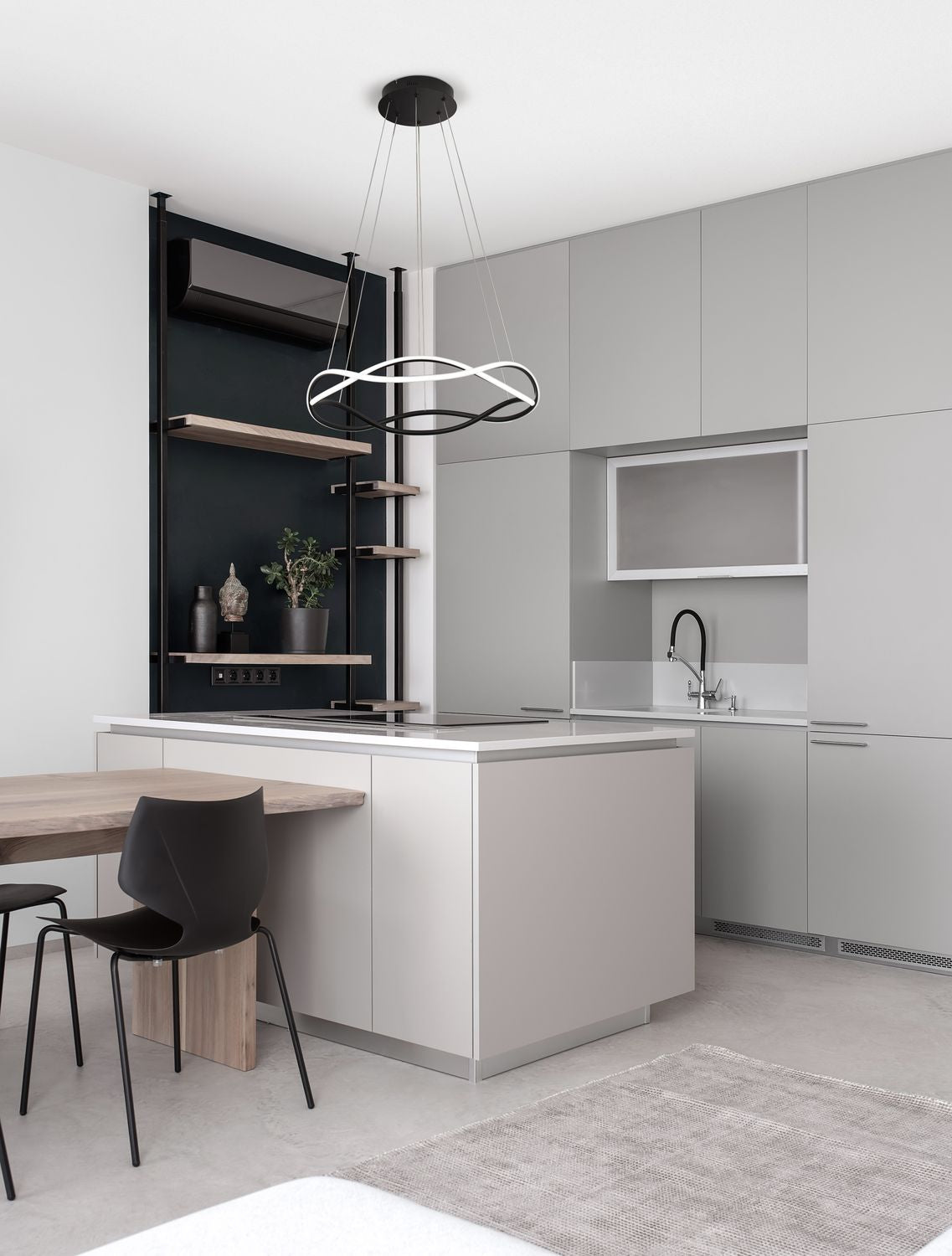 Plafonnier Jinal noir (9348102)