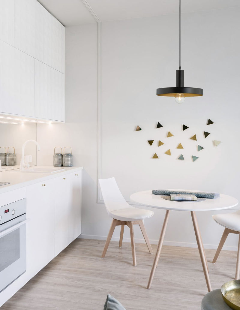 Suspension Garni noire