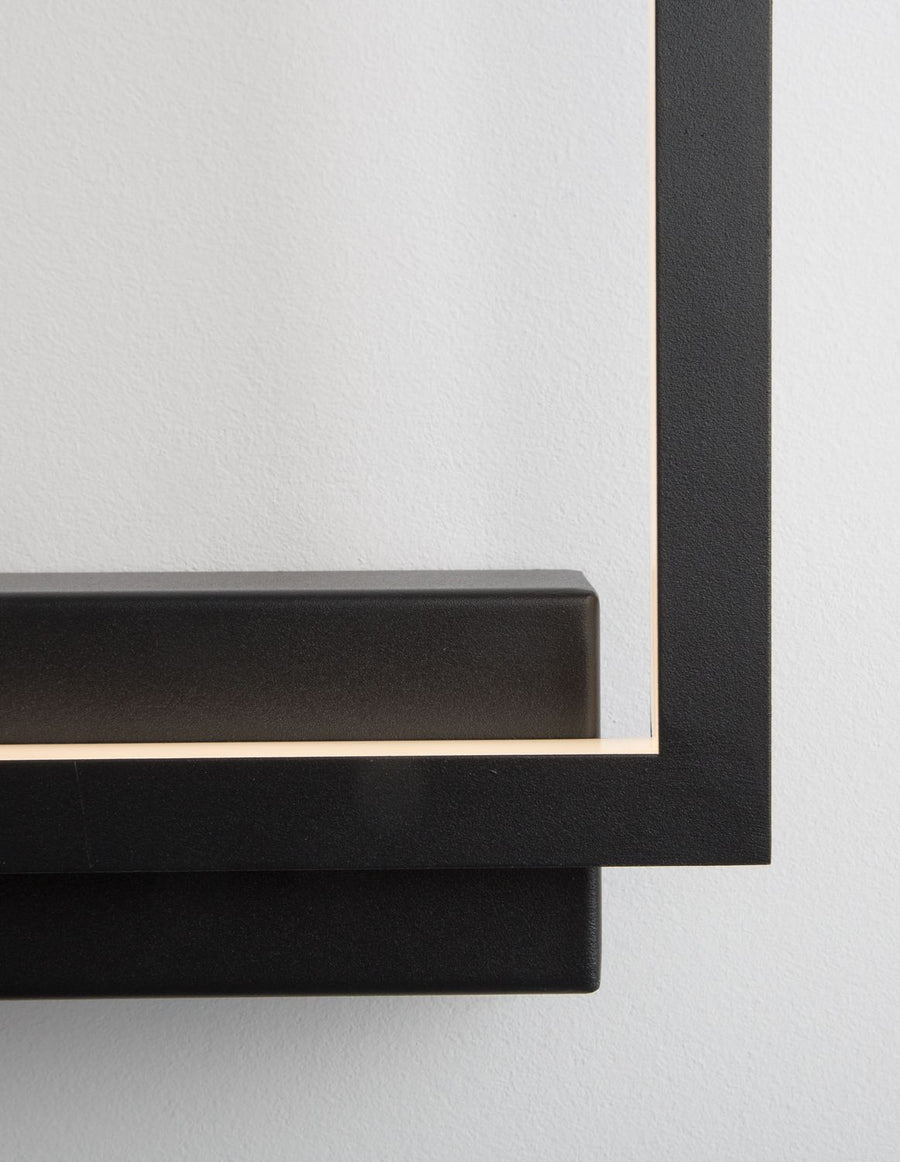 Applique murale Cornice noire