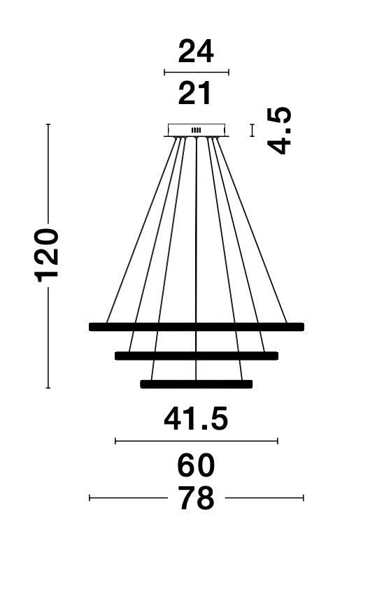 Suspension Nager noire (9481093)