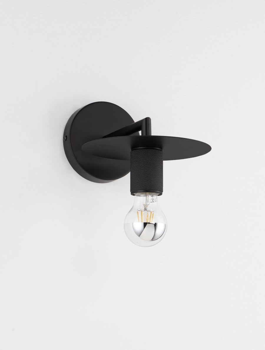Applique murale Royal noire, L 21 cm