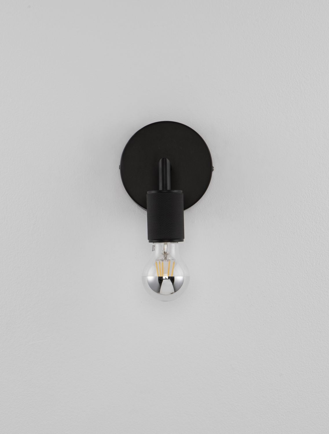 Applique murale Royal noire, H 15,5 cm