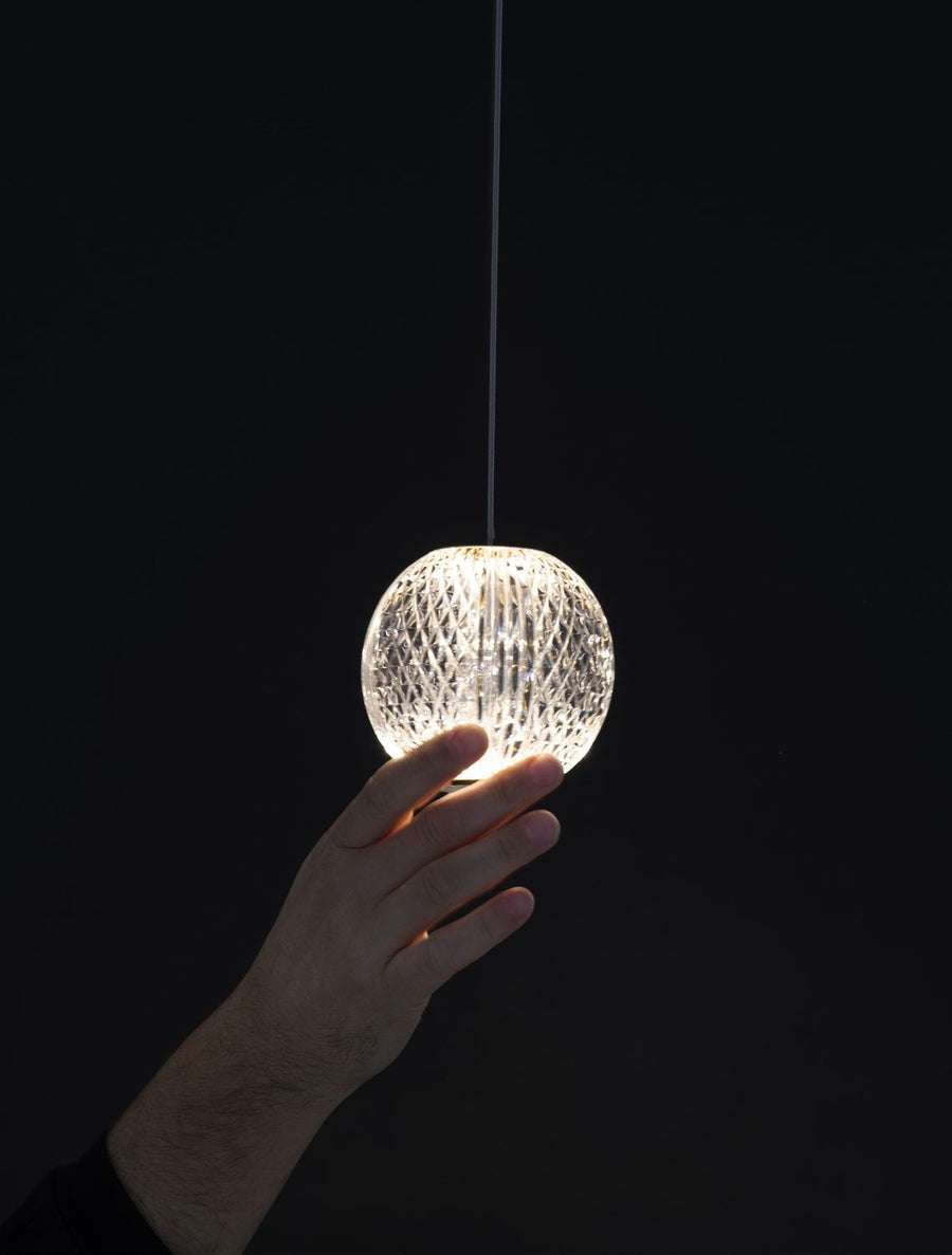 Suspension Brillante dorée (9511010)