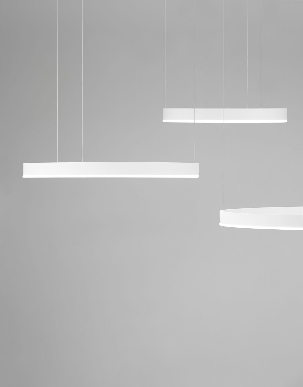 Suspension Motif blanche, H 250 cm (9530180)