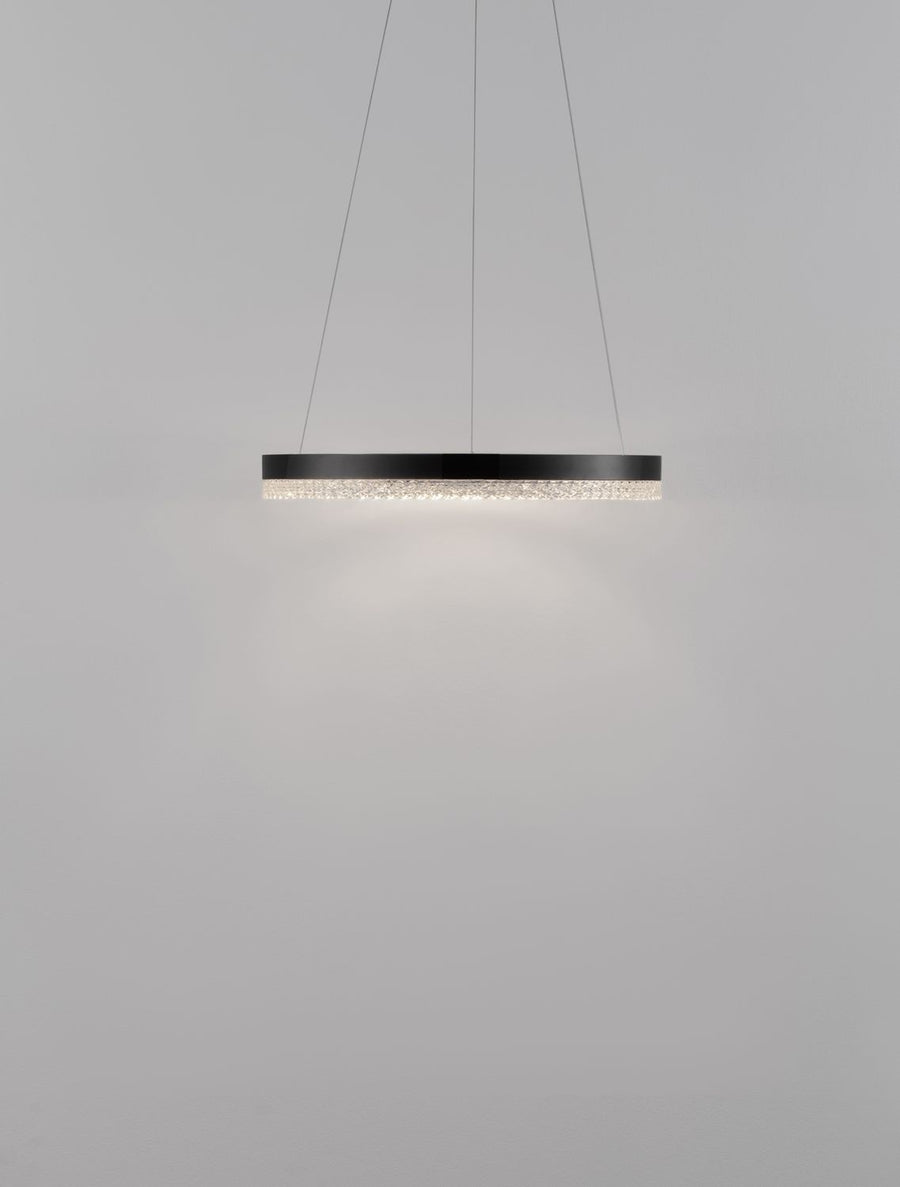 Suspension Adria noire, H 150 cm (9530225)
