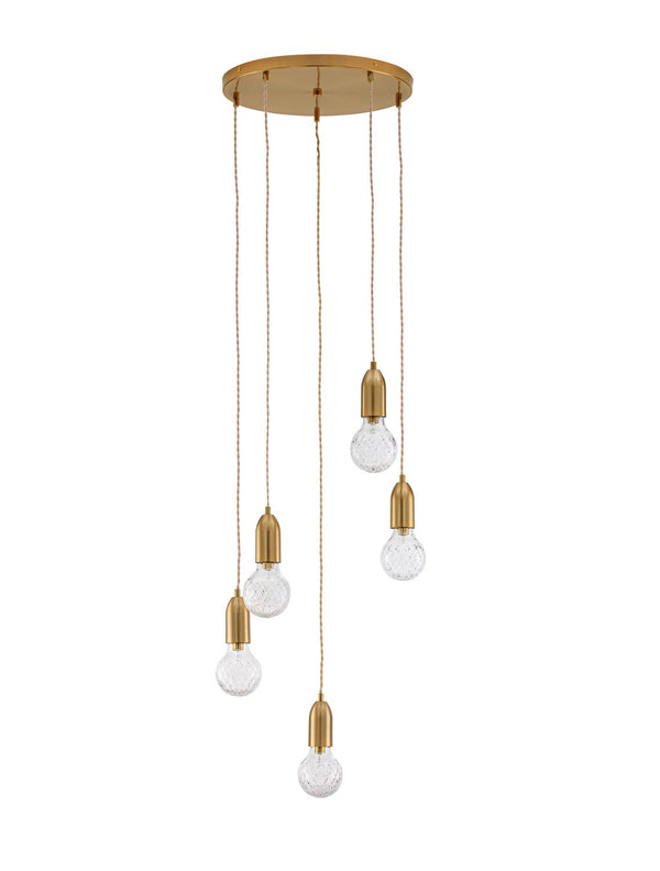 Suspension luminaire | Veda Laiton H 150 cm