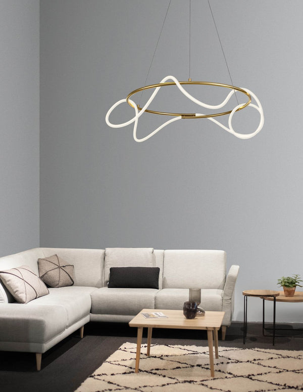 Suspension Tiriac dorée (9548104)