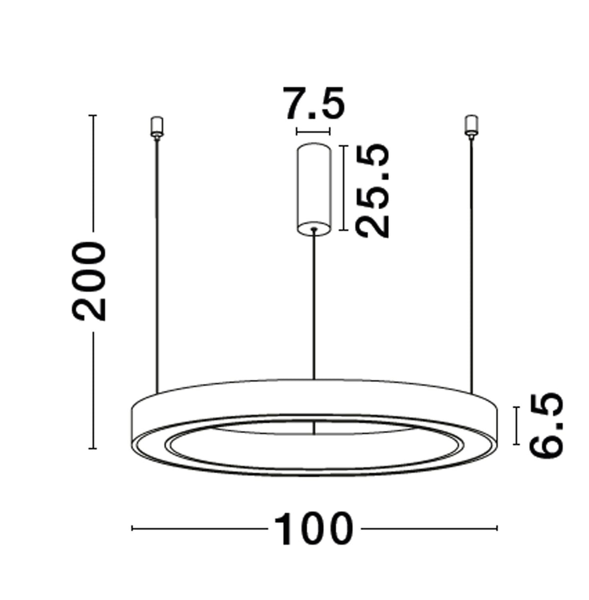 Suspension Sting noire (9558607)