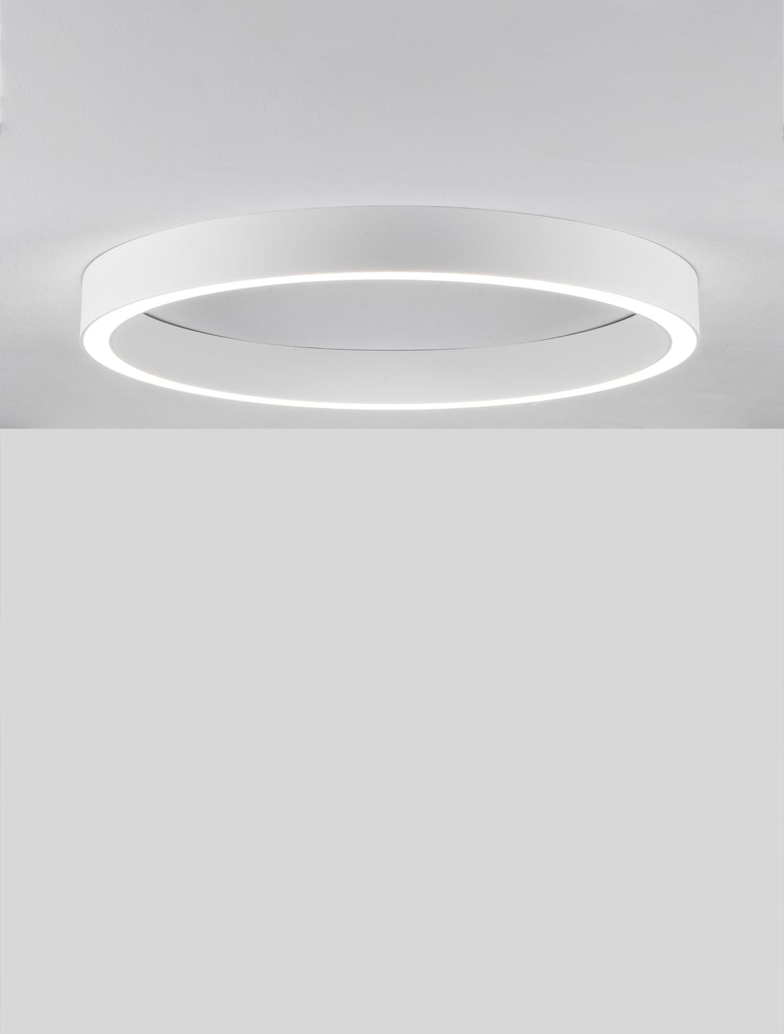 Plafonnier Sting blanc, L 80 cm
