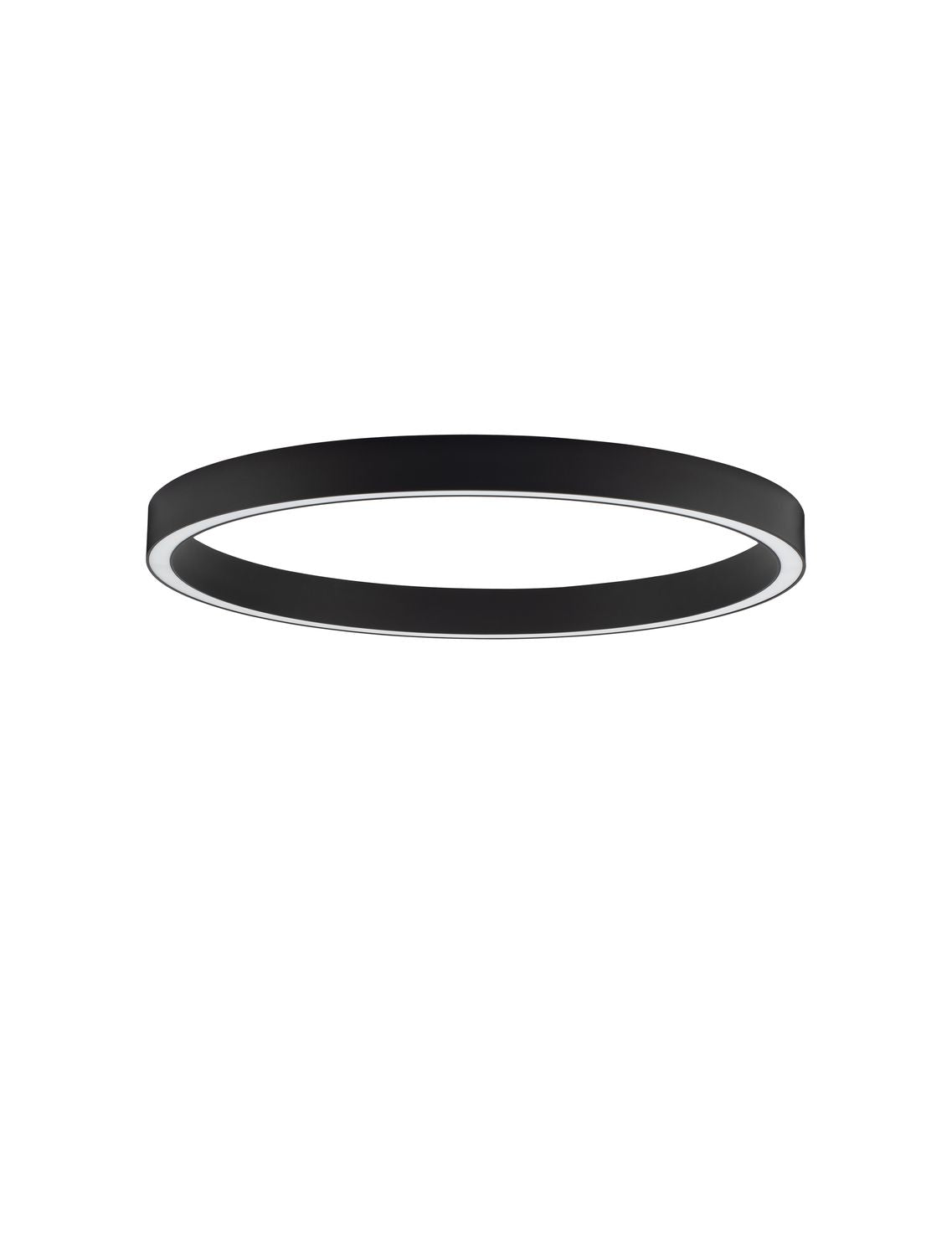 Plafonnier Sting noir, L 100 cm