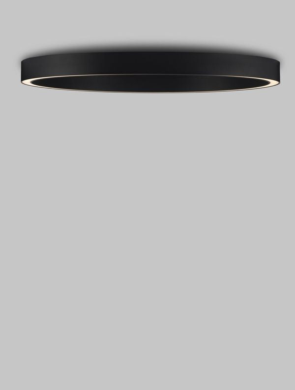 Plafonnier Sting noir, L 100 cm