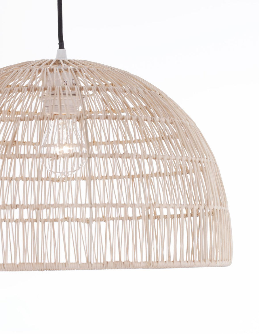 Suspension Melody beige, rotin, H 250 cm (9586446)