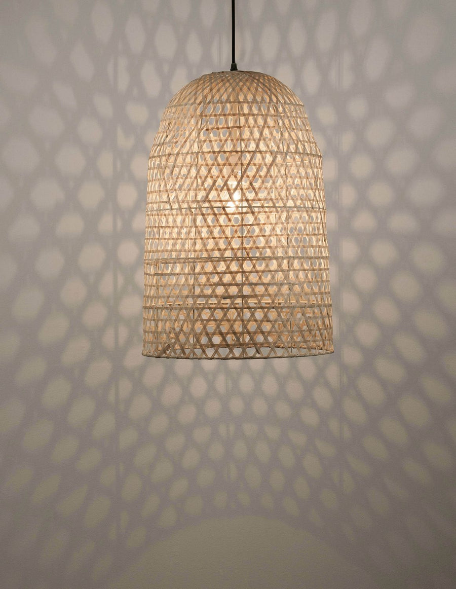 Suspension Aurora beige, rotin, H 250 cm (9586681)