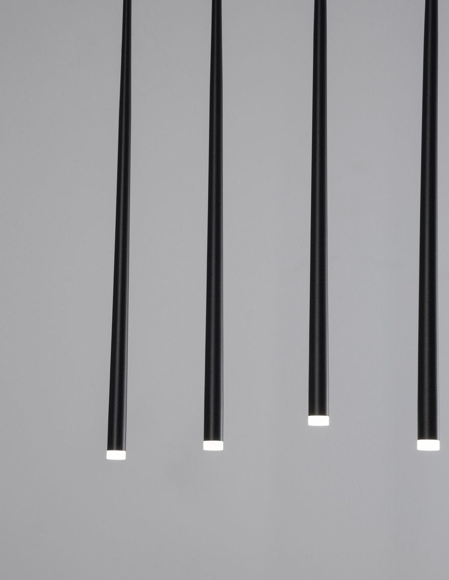 Suspension Giono noire, H 230 cm (9601007)