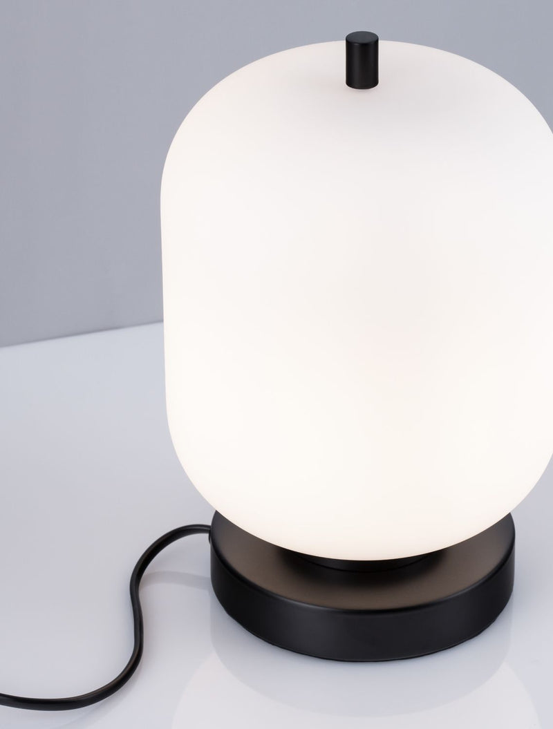 Lampe de chevet | Lato Noire H 25 cm