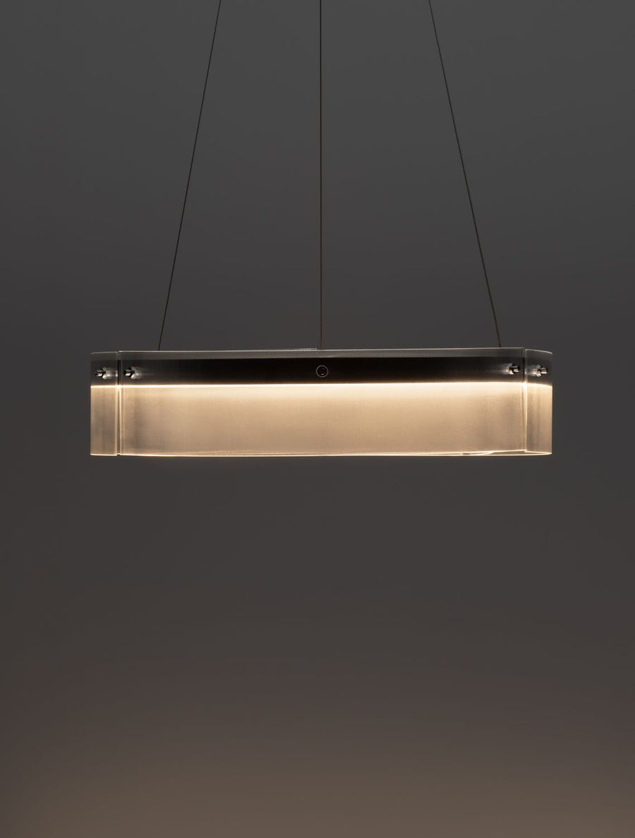 Suspension Pauline noire, verre (9695261)