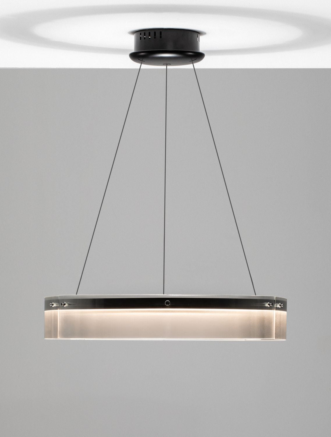 Suspension Pauline noire, verre (9695262)