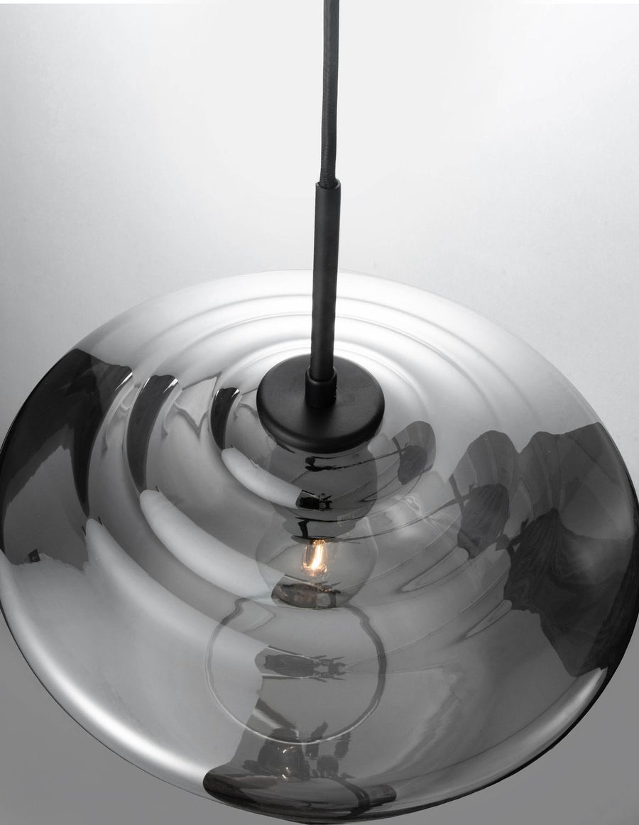 Suspension Veiro noire, verre (9724141)