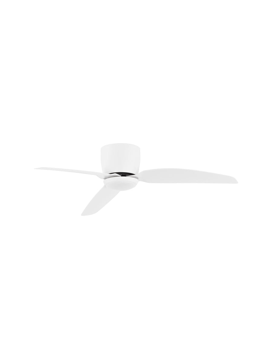 Ventilateur de plafond lumineux Volga blanc