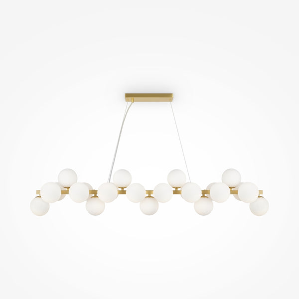 Dallas gold pendant light