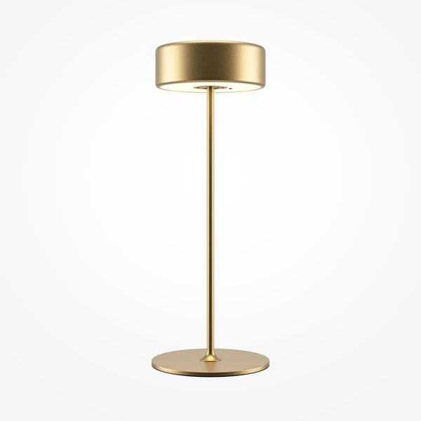 AI Collaboration Gold bedside lamp