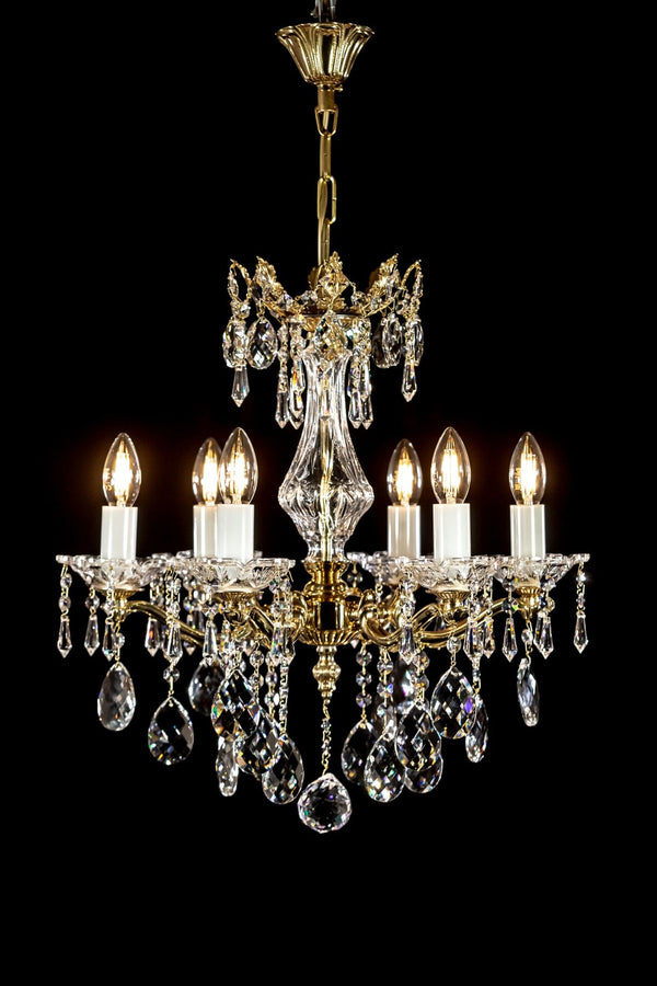 Brass chandelier L314CLN