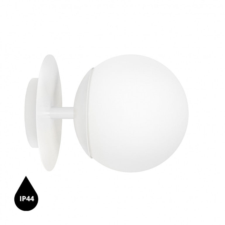 Applique murale PLAAT C IP44 Blanc
