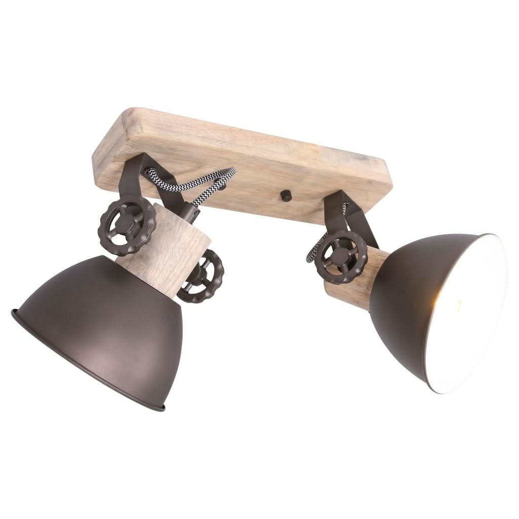Plafonnier Gearwood 7969A Anthracite | Designix - - https://designix.fr
