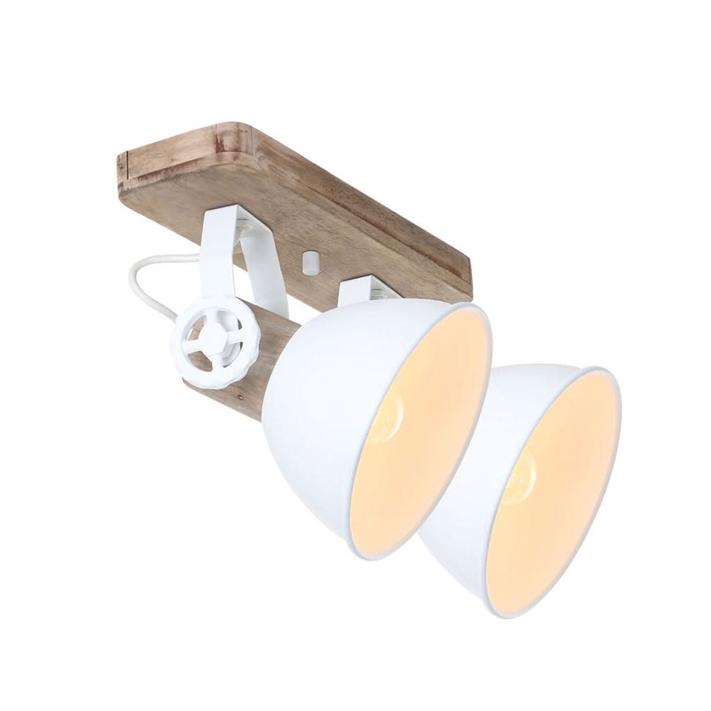 Plafonnier Gearwood 7969W Blanc | Designix - - https://designix.fr
