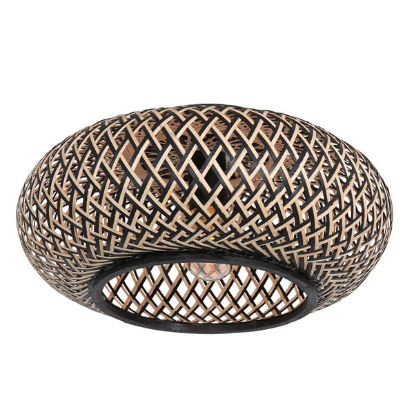 Trendy Bamboo Wood Ceiling Light