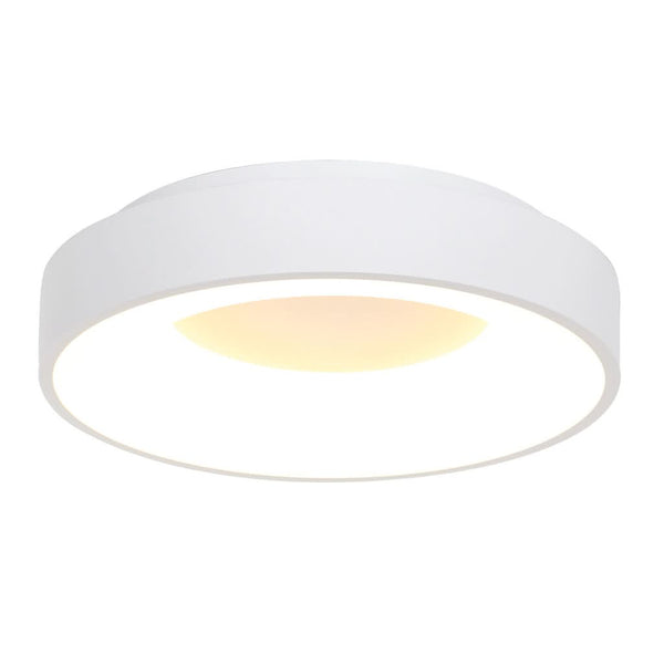 Modern Ringlede LED Ceiling Light White
