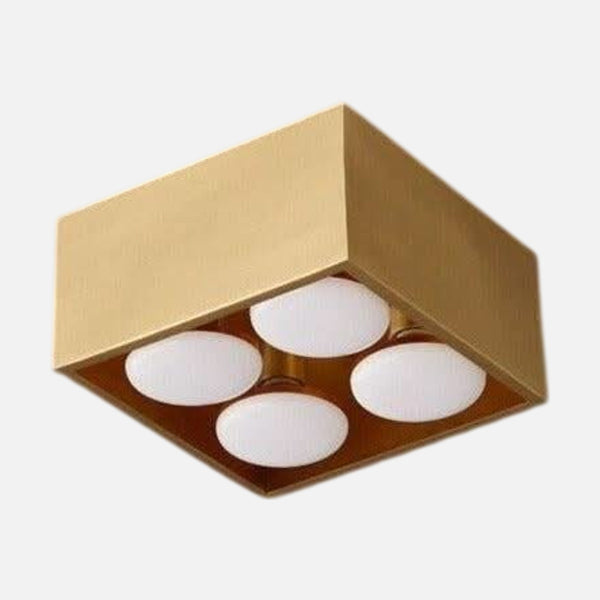 Small designer cube ceiling light, surface-mounted LED spotlight | Zephyr Sky