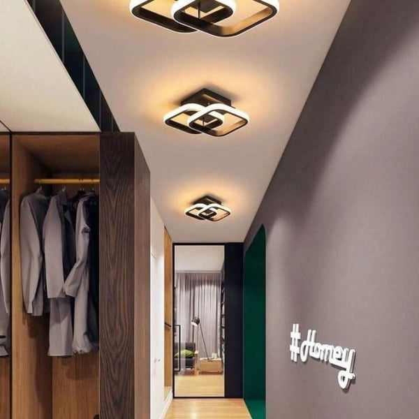 Black Designer Ceiling Light | Vira