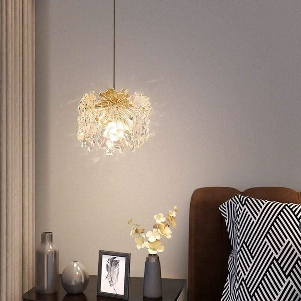 LED Pendant Ceiling Light | Crystal Elegance