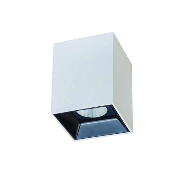Plafonnier ZAMBELIS 10W DESIGN Blanc et Noir S068