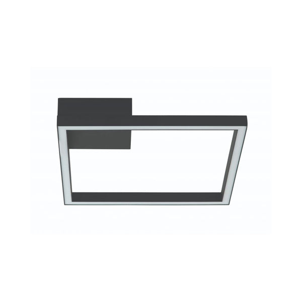 Plafonnier ZAMBELIS 15W DESIGN Noir Sable 2029