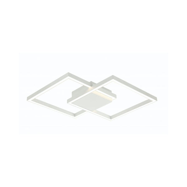 Plafonnier ZAMBELIS 28W DESIGN Blanc Sable 2027