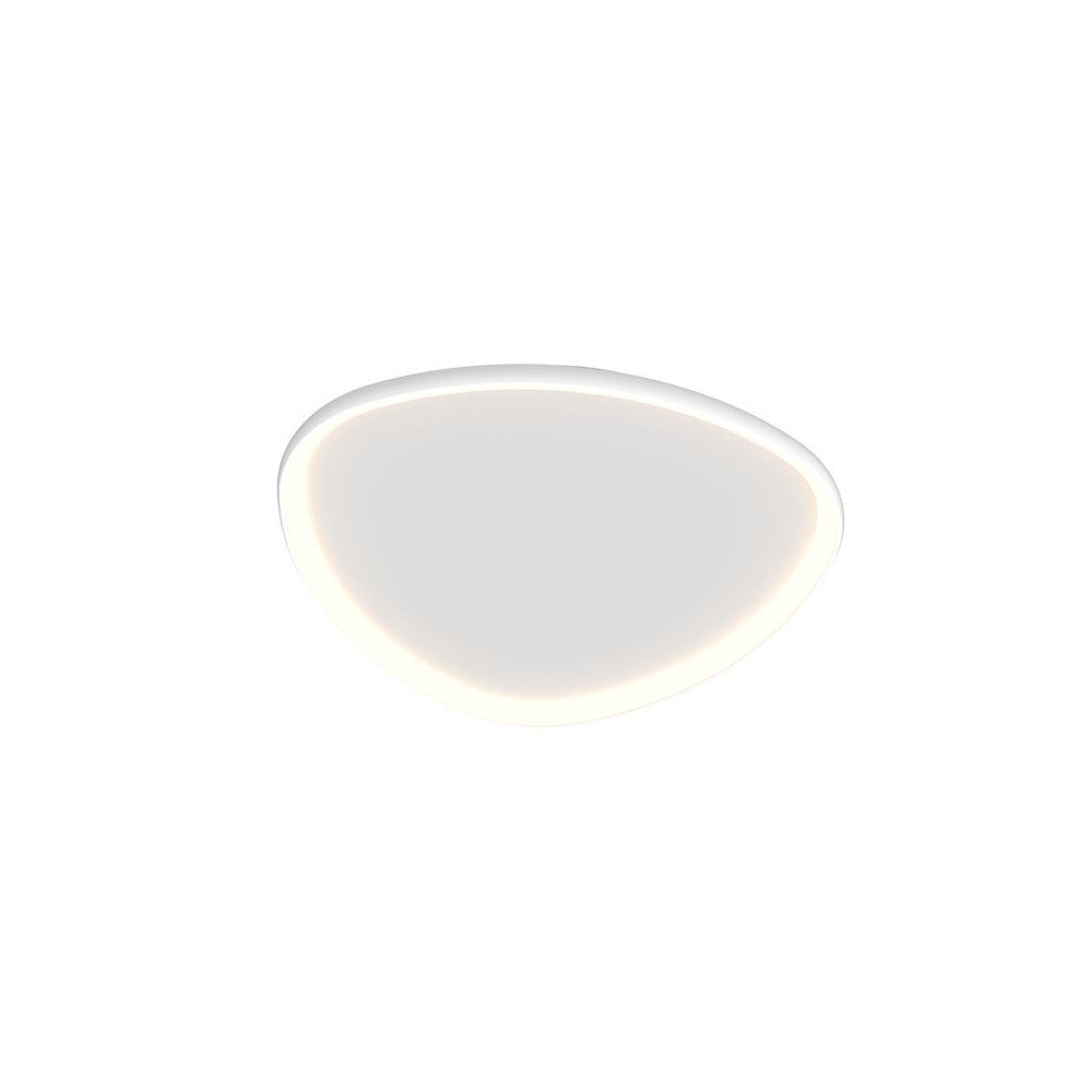 Plafonnier ZAMBELIS 39W Dimmable DESIGN Blanc Mat 23089