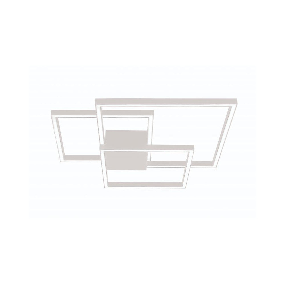 Plafonnier ZAMBELIS 48W Dimmable DESIGN Blanc Sable 2024