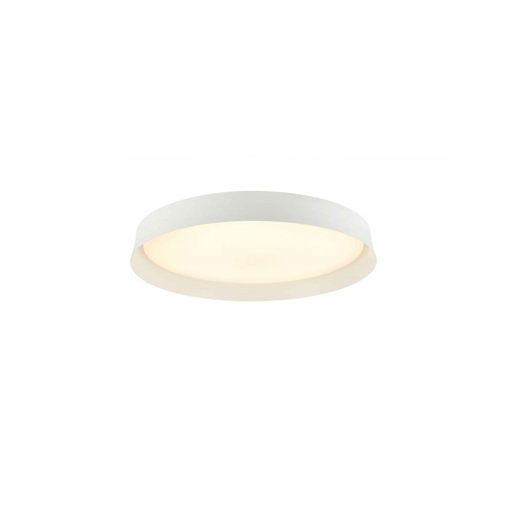 Plafonnier ZAMBELIS D380 20W Dimmable DESIGN Blanc Mat 22127