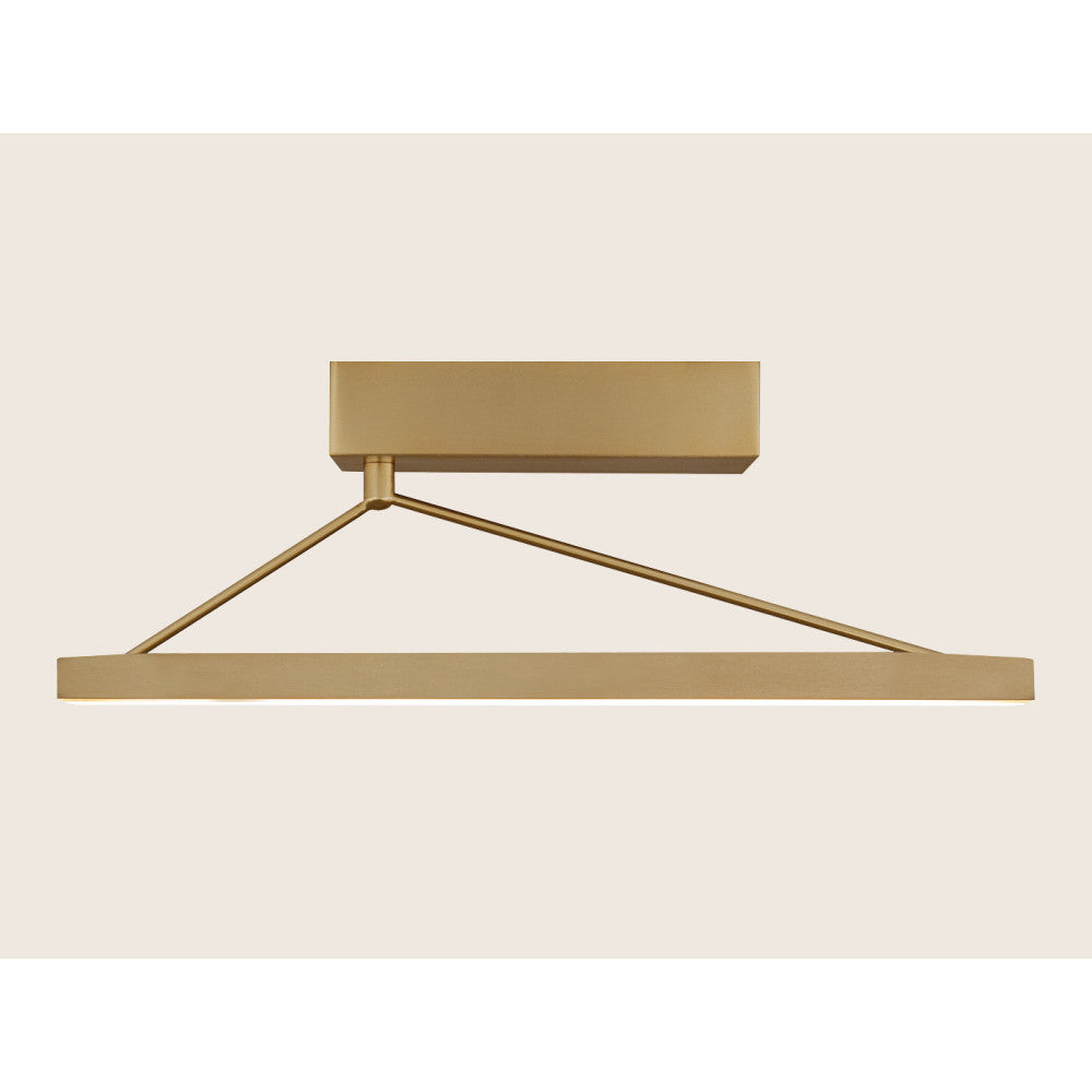 Plafonnier ZAMBELIS D400 26W Dimmable DESIGN Laiton 2564